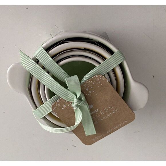 RAE DUNN Disney Princess & The Frog Tiana Naveen Nesting Measuring Cups Set Of 4 - Picture 5 of 10